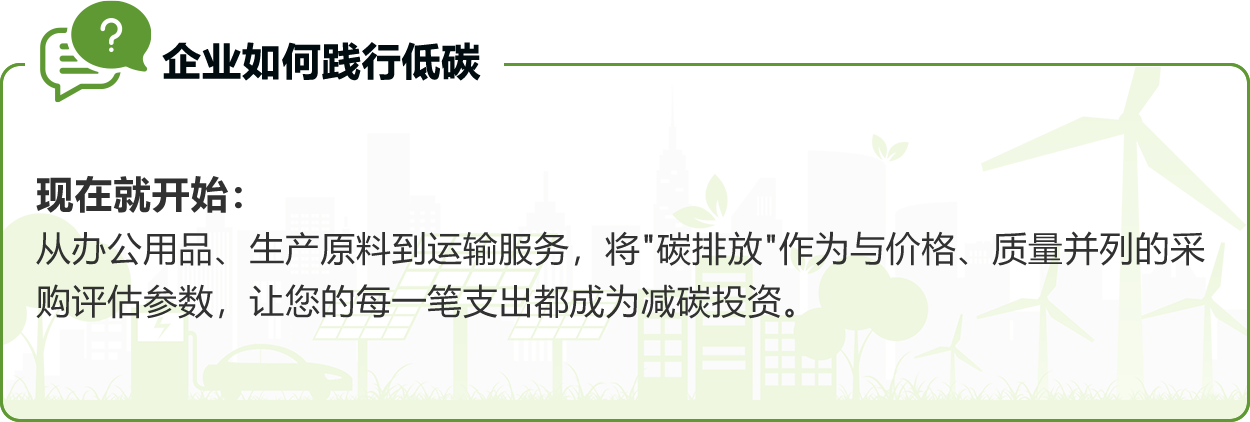 如何低碳实践